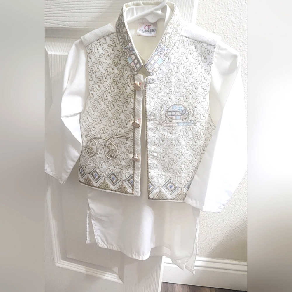 Shalwal Qameez for boys 1 to 2 years old